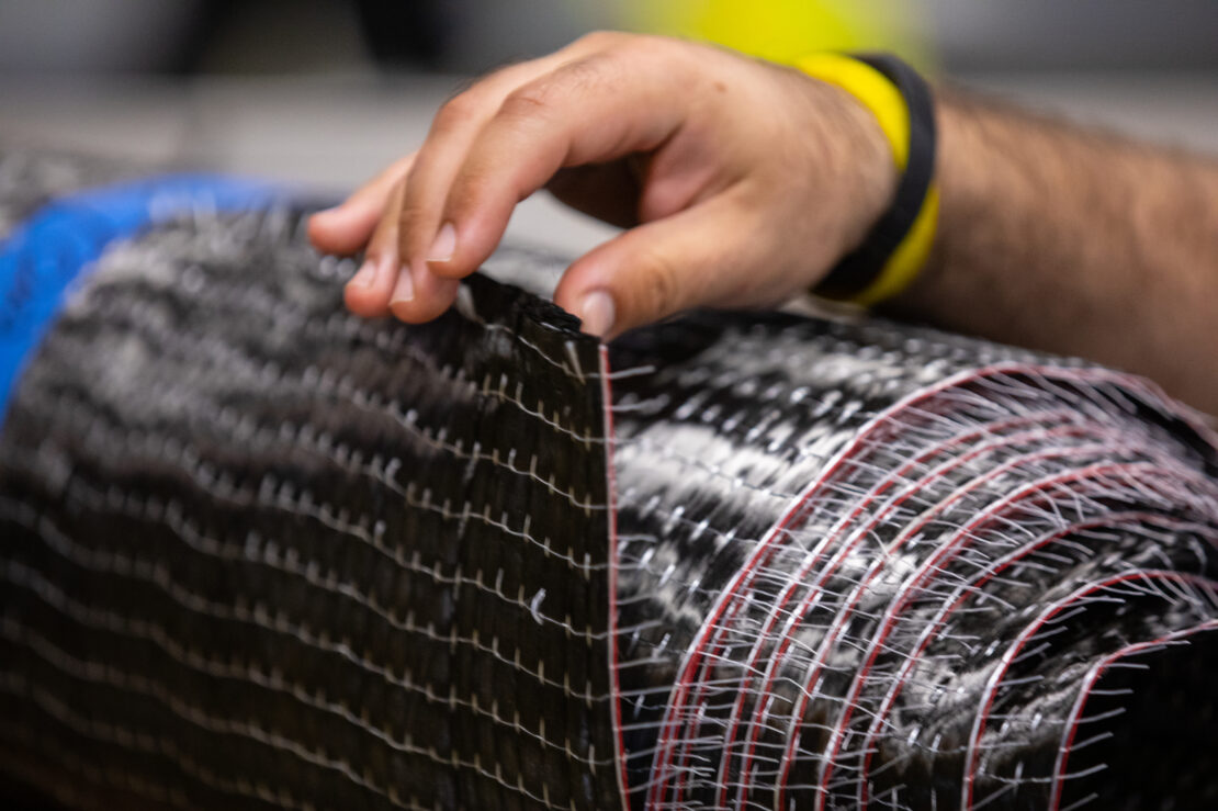 رول FRP کربن Zoltek