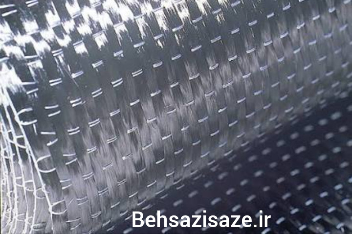 الیاف کربن FRP با چسب اپوکسی بهسازی سازه